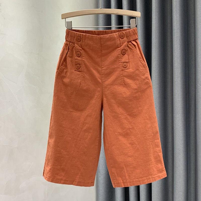 Quần Nữ Ống Rộng Lưng Thun Form Dài - Eo co giãn kaki 808 - 4xl Khuyến nghị 165-180 kg