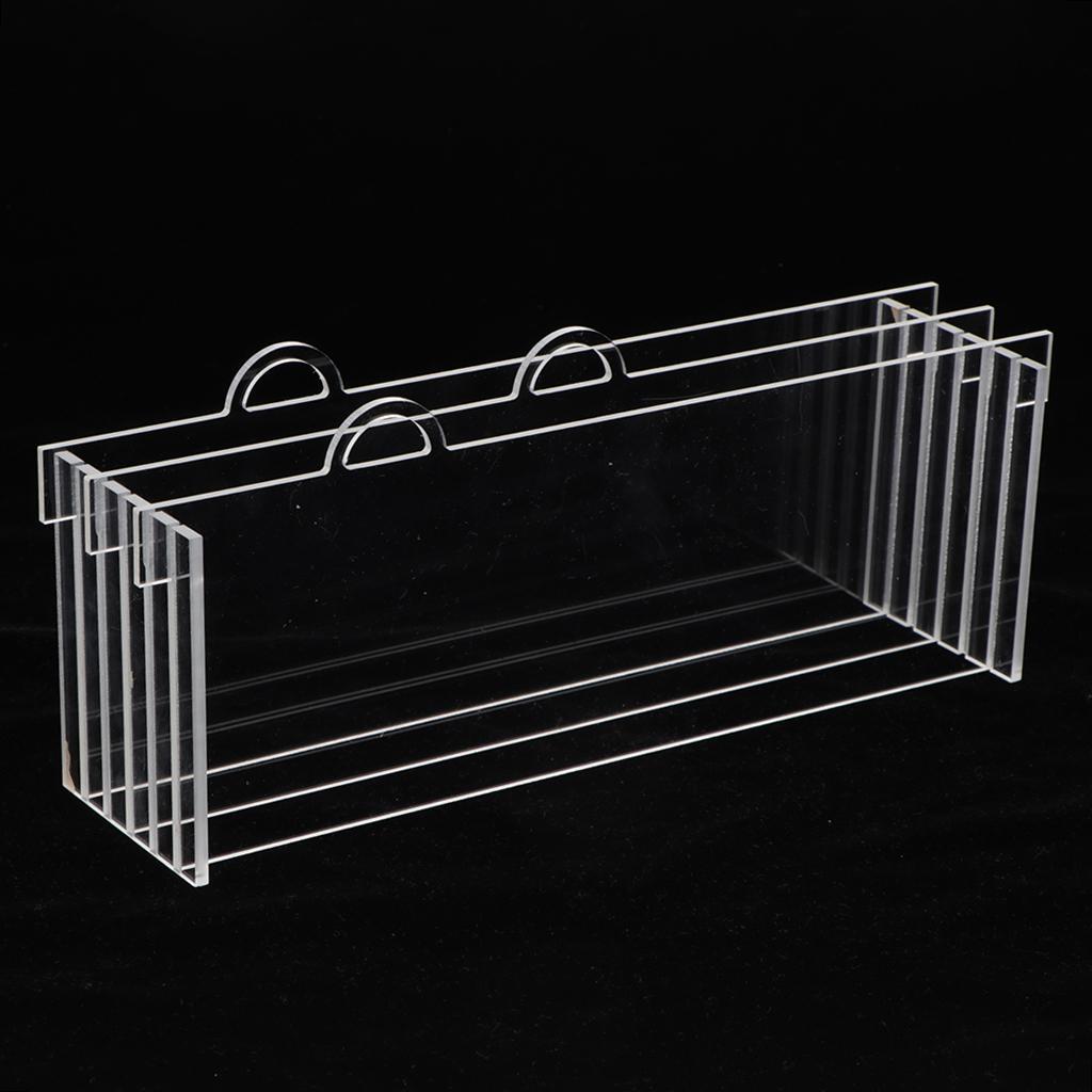 1 Pack 5pcs Clear Acrylic Board Soap Loaf   Divider For DIY Shaping Tools
