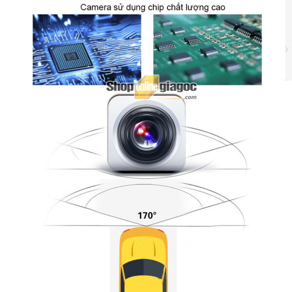 Camera Chống Nước Gắn Xe Tải 12-24V