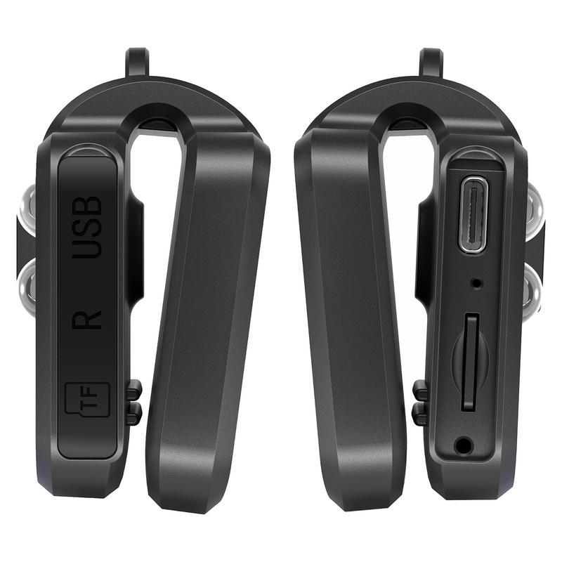 Mini Camera Hành Động HD Xe Máy Nón Bảo Hiểm Xe Đạp Đèn LED Chống Nước Cảnh Báo Quay Video Camera Thể Thao Ngoài Trời Máy Quay Phim