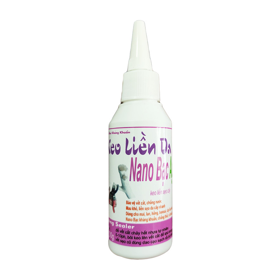 Keo liền da cây mai/hoa hồng/ sứ Nano Bạc 100g - Keo liền sẹo cây Nano Bạc