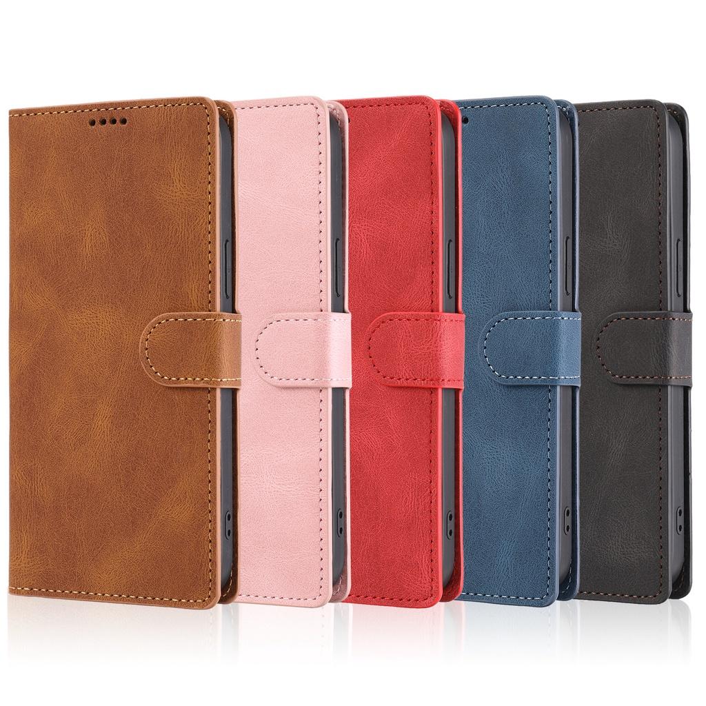 Ốp lưng điện thoại dạng ví da lật dành cho iPhone 13 Pro Max 13 Mini iPhone 12 Pro Max 12 Mini iPhone 11 Pro Max