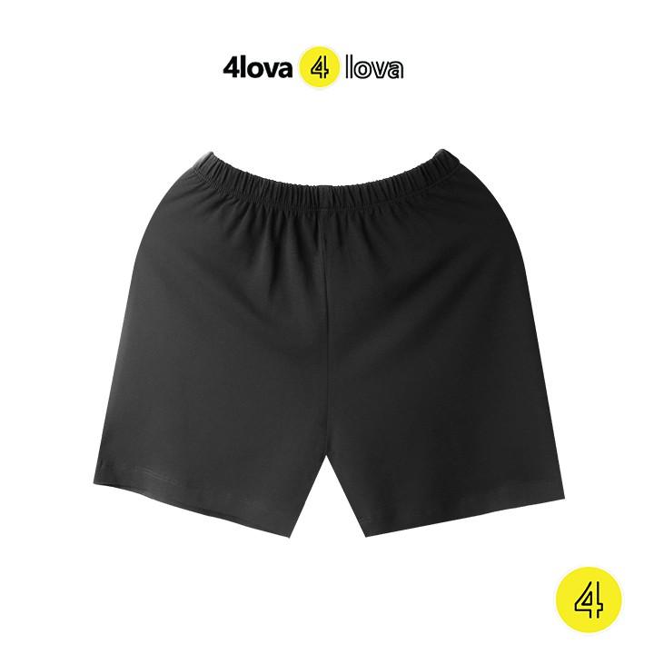 Quần đùi short thun cho bé 4LOVA mùa hè chính hãng từ 8-40 kg