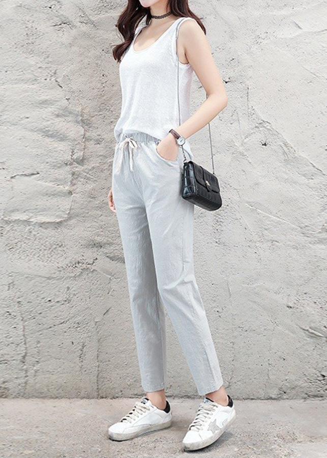 Quần Baggy Nữ Thô Đũi