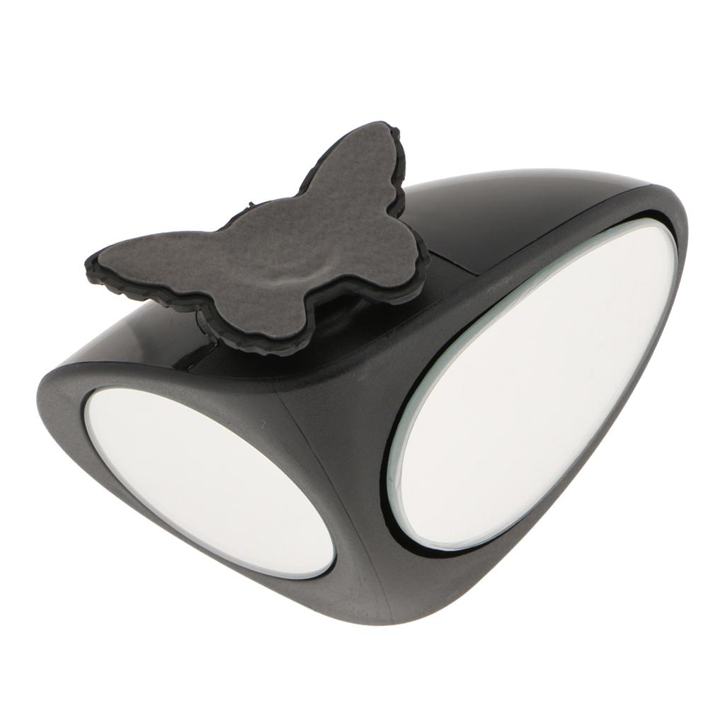Waterproof Mirror - 2 in 1 Car Blind Spot Mirror Wide Angle Mirror 360 Rotation Adjustable Convex Rear View Mirror View Front Wheel Car Mirror