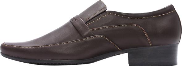 Giày Tây Nam Huy Hoàng HT7134 - Nâu Đất (Size