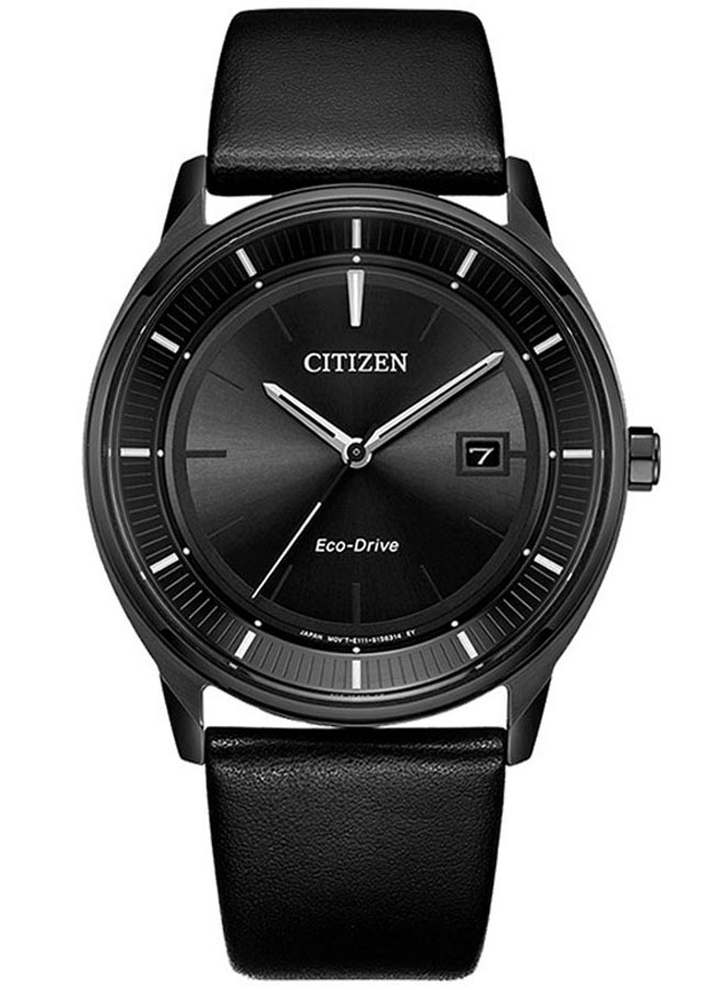 Đồng Hồ Nam Citizen Dây Da BM7405-19E - Mặt Đen