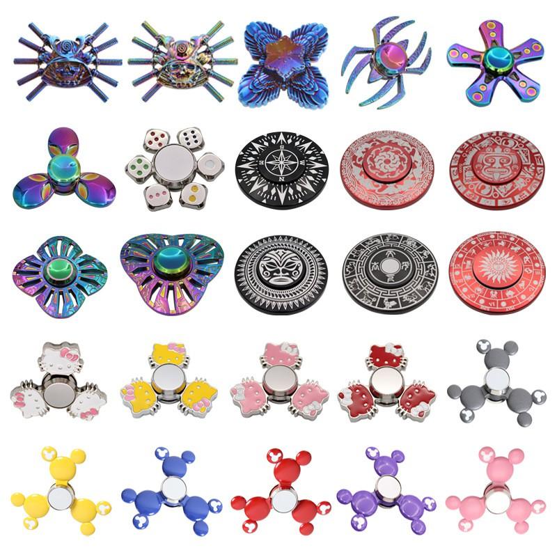 (Mới) Con Quay Đồ Chơi Spinner Bằng Kim Loại, Giúp Giảm Stress mã S33