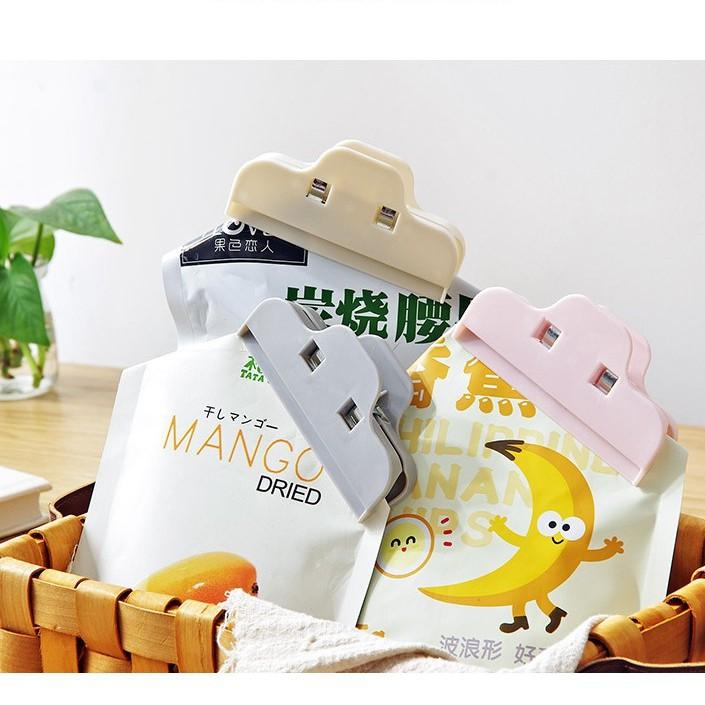 Kẹp Miệng Túi Nhiều Màu Lựa Chọn, Bảo Quản Đồ, Túi Bánh Kẹo, Túi Hạt, Túi Đồ Thực Phẩm, Túi Đồ Ăn Đã Mở. Kingler 5210