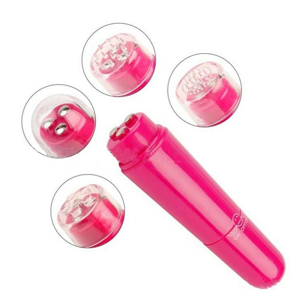 Máy Massages Mini Cầm Tay 4 đầu (11x3cm) Loại Tốt Nhất Có Sẵn Pin 2A B25