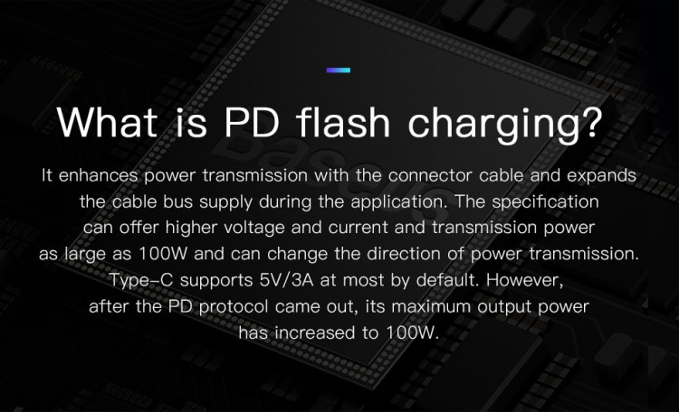 Cáp sạc nhanh Type-C PD2.0 60W cho MacBook, iPad Pro, Samsung, HTC, Xiaomi Baseus  Cafule dài 1m - Hàng chính hãng