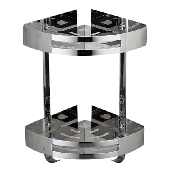 Kệ góc đôi để xà bông phòng tắm AIZA inox 304