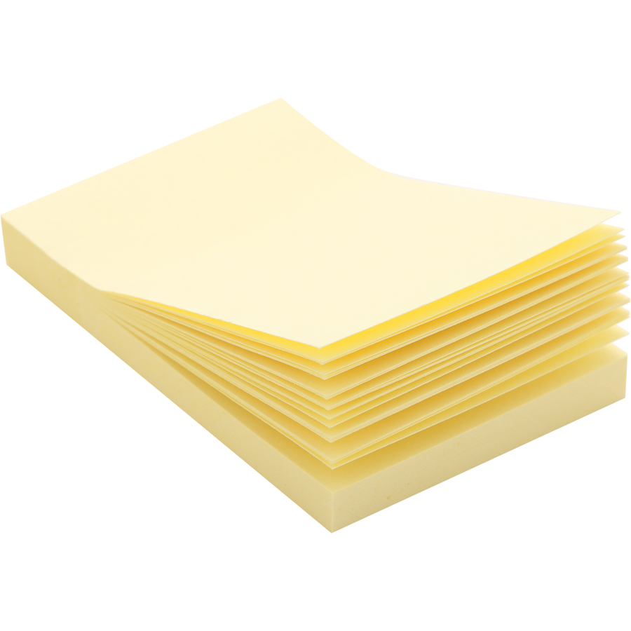 Bộ 3 Xấp Giấy Note Vàng Baoke 1004 - 51 x 76 mm (100 sheets/Xấp)