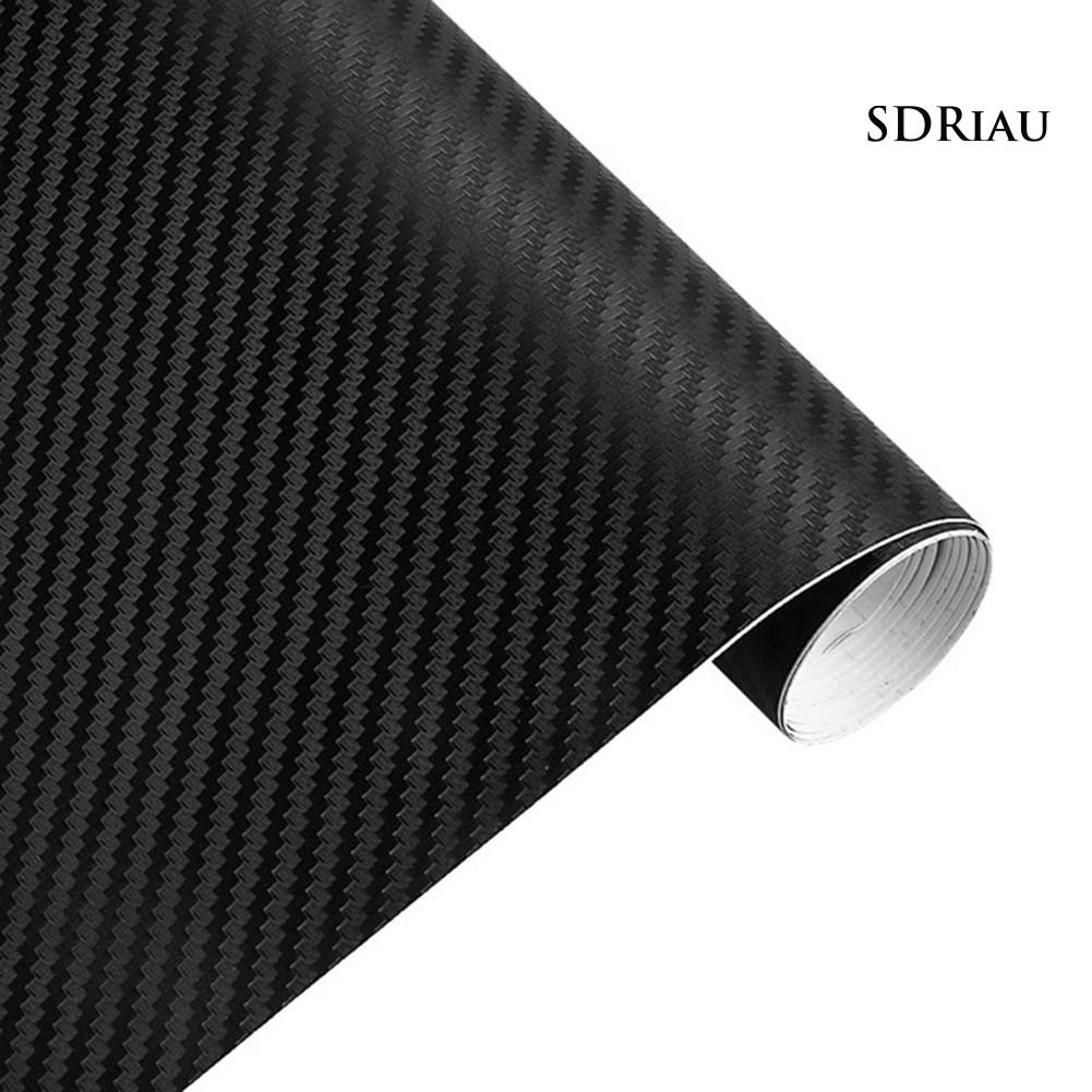 Miếng Dán Trang Trí Nội Thất Xe Hơi 3d Bằng Sợi Carbon