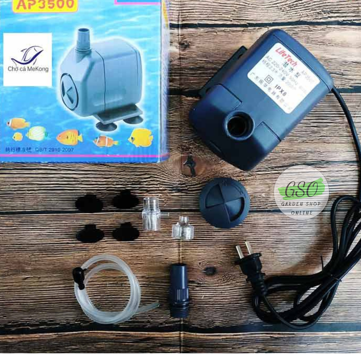 Máy Bơm Nước Lifetech AP3500 - Máy Bơm Hồ Cá Lifetech AP3500