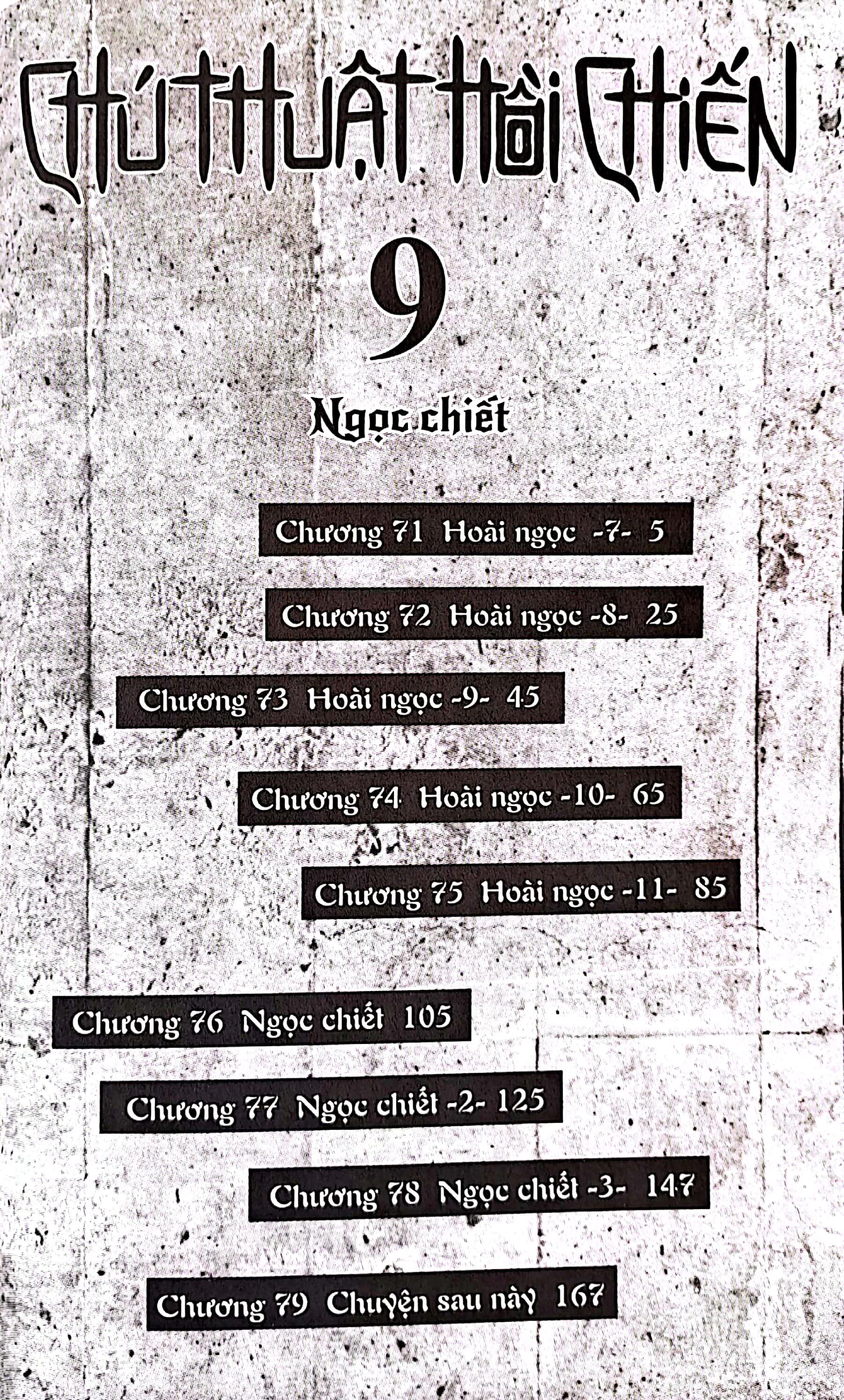 Chú Thuật Hồi Chiến - Tập 9
