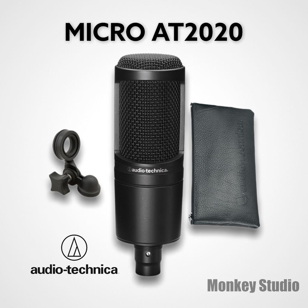 Bộ Mic Hát Livestream Soundcard XOX K10 2020 &amp; Mic AT2020 Chất Lượng Cao, Âm Thanh Cực Kỳ Sống Động - Hàng Chính Hãng