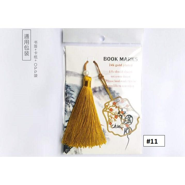 Bookmark chặn sách kim phiến