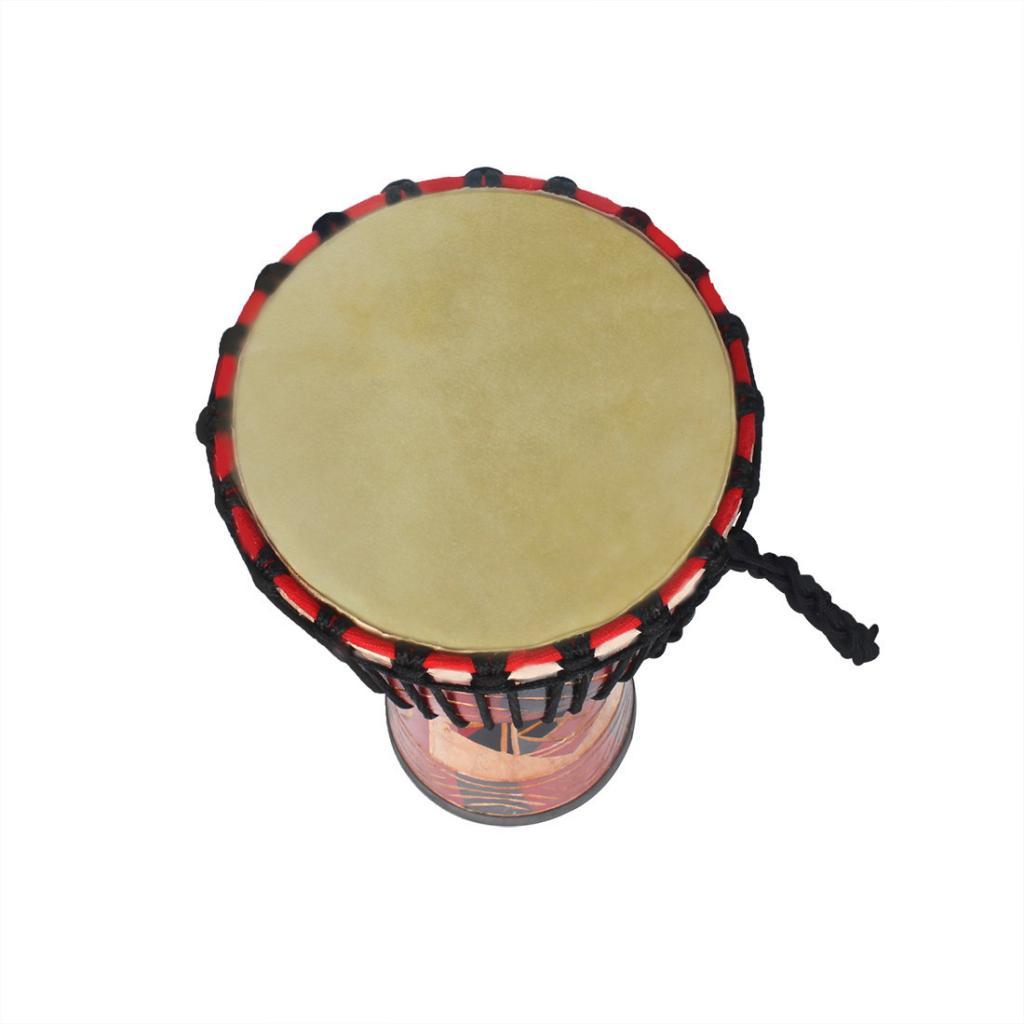 Sunnimix 2 Chiếc Trống Da Dành Cho Châu Phi Trống Bongo Trống Konka Trống Trâu Trống