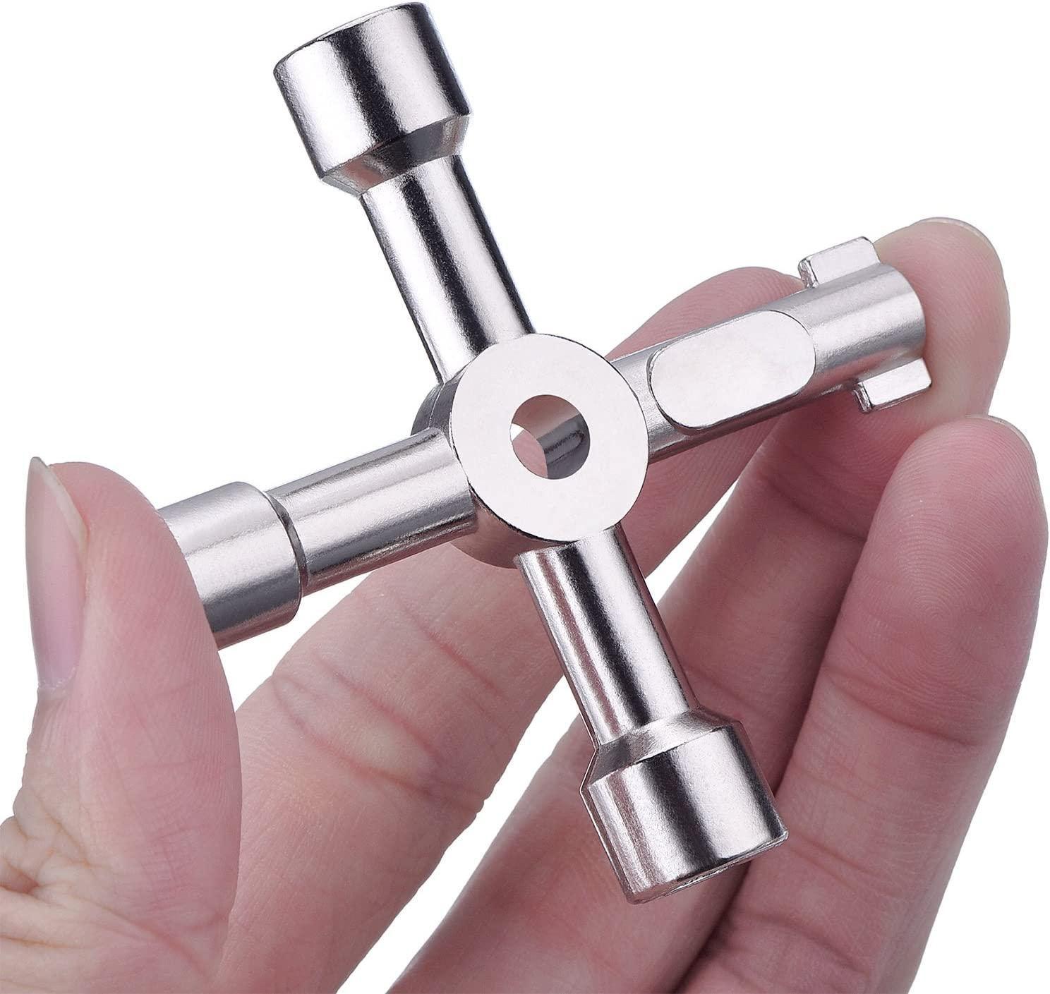 Chìa Khóa Tiện Ích Đa Năng 4 Chiều Cho Chìa Khóa Mở Tủ Tủ Điện