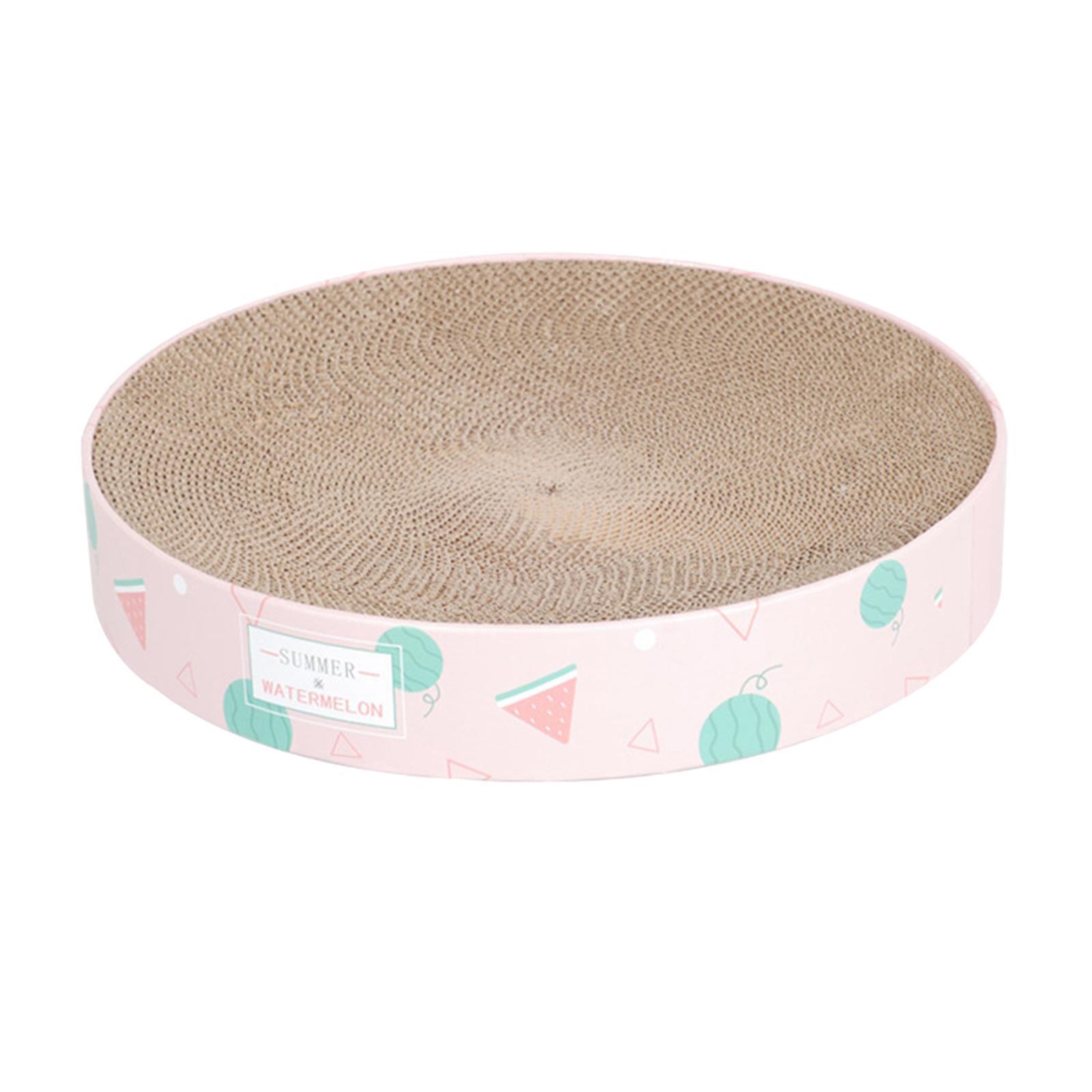 Cat Scratcher Pad Bowl Corrugated Lounge Bed Cat Scratching Board for Kitten