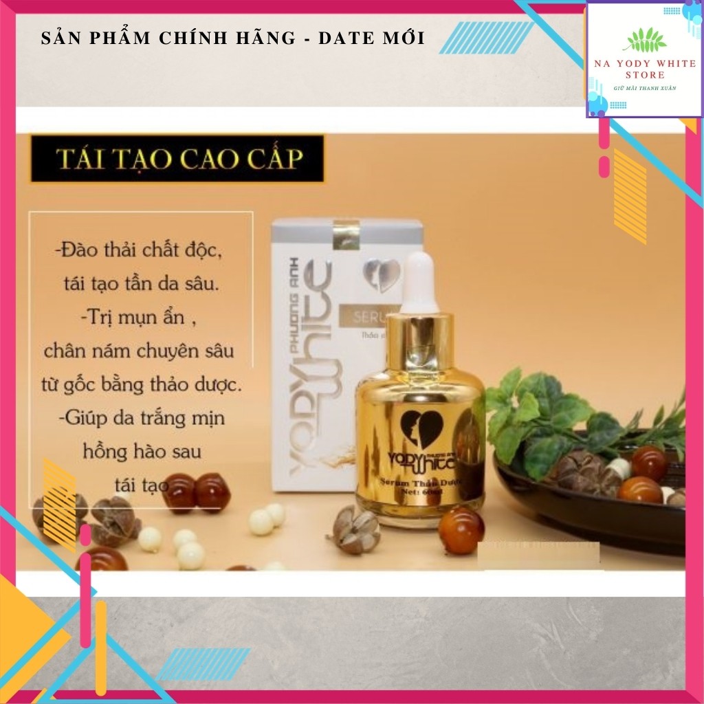 Serum Tái tạo da cao cấp Yody White Phương Anh không sưng - không đỏ.
