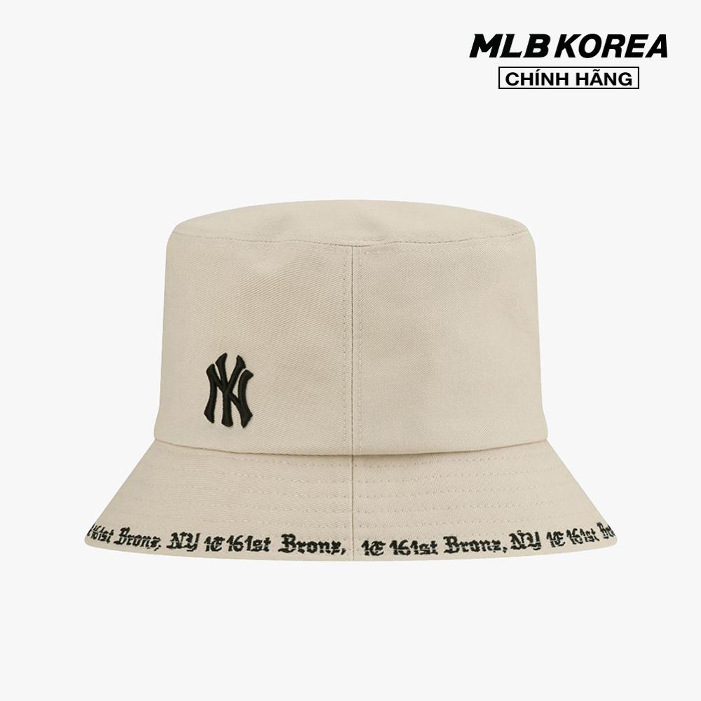 MLB - Nón bucket thời trang Gothic Lettering 3AHTHG01N