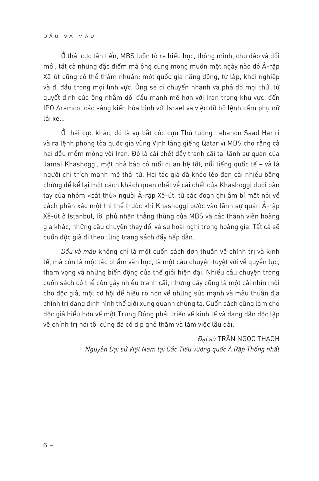 Dầu Và Máu
