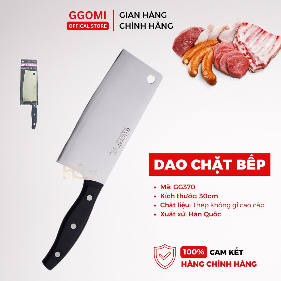 Dao thái bản vuông GGOMI bằng thép không gỉ Hàn Quốc cao cấp