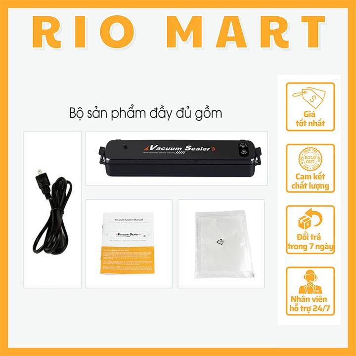 Máy Hút Chân Không Thực Phẩm Vacuum Sealer Z Thế Hệ Mới Tích Hợp Đèn Diệt Khuẩn - Bảo Hành 12 Tháng R08 RIOMART