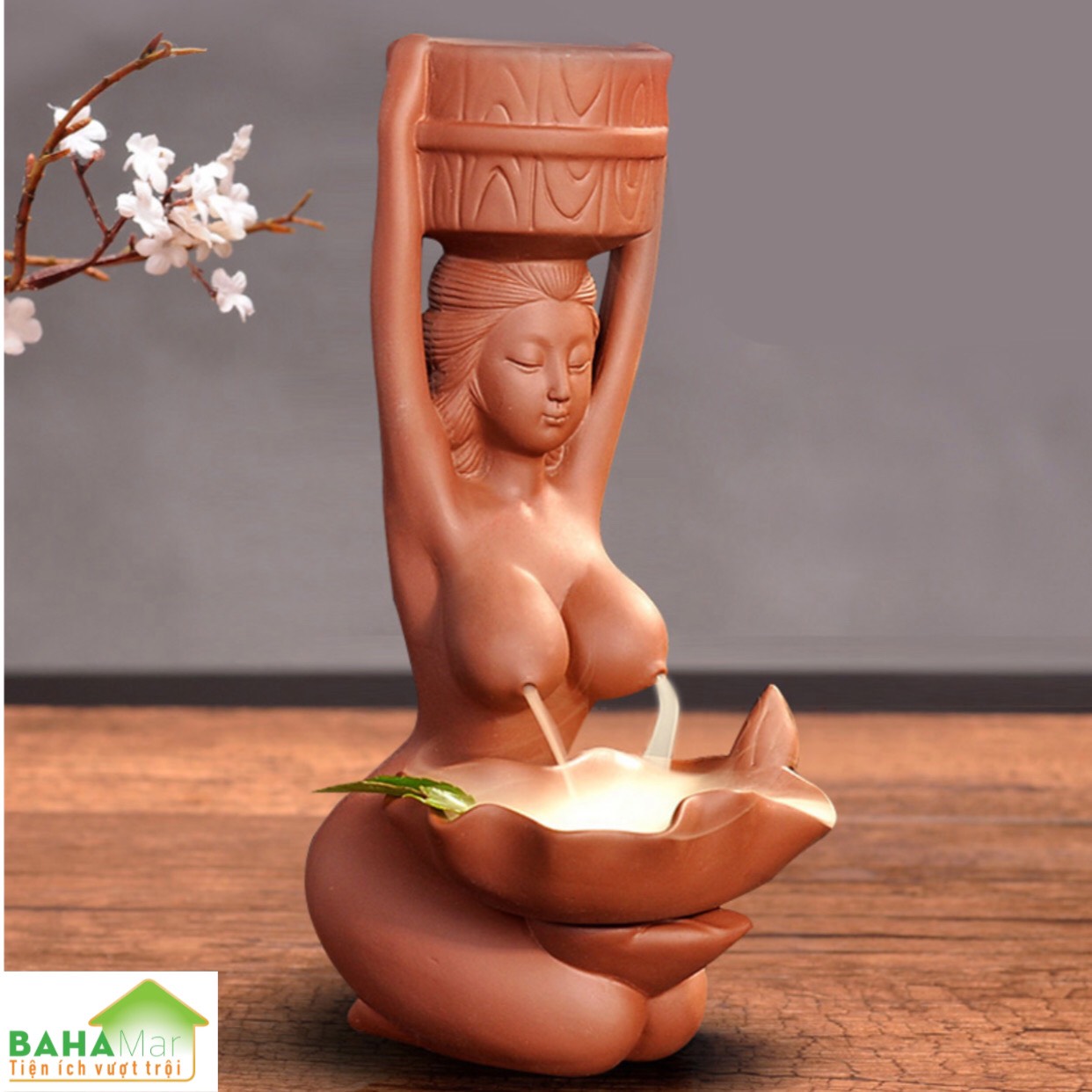 LƯ HƯƠNG THÁC KHÓI CHẢY NGƯỢC MANG VẺ ĐẸP CÔ GÁI TRÀ SỮA "BAHAMAR" Là liệu pháp tạo hương thơm tuyệt vời. Có thể giúp bạn hoàn toàn thư giãn, nâng cao chất lượng cuộc sống.