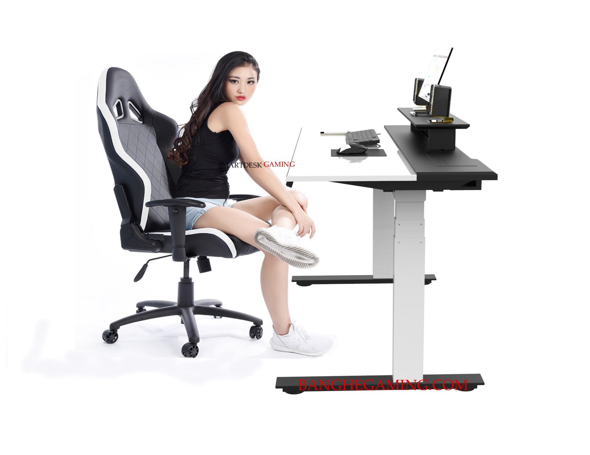 Bàn Gaming thông minh - 70x1m70 -  Nâng hạ độ cao tự động - Smartdesk Gaming