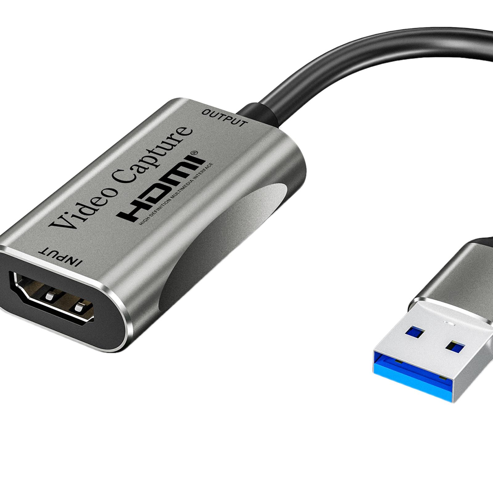 1080P 4K HDMI to USB 3.0 Video Capture Card Game Audio Live Streaming