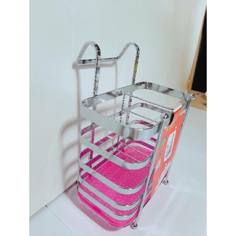 Ống cắm đũa thìa inox 2 ngăn 1153