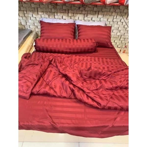 DRAP GỐI COTTON SỌC 3F KHÁCH SẠN JEJU