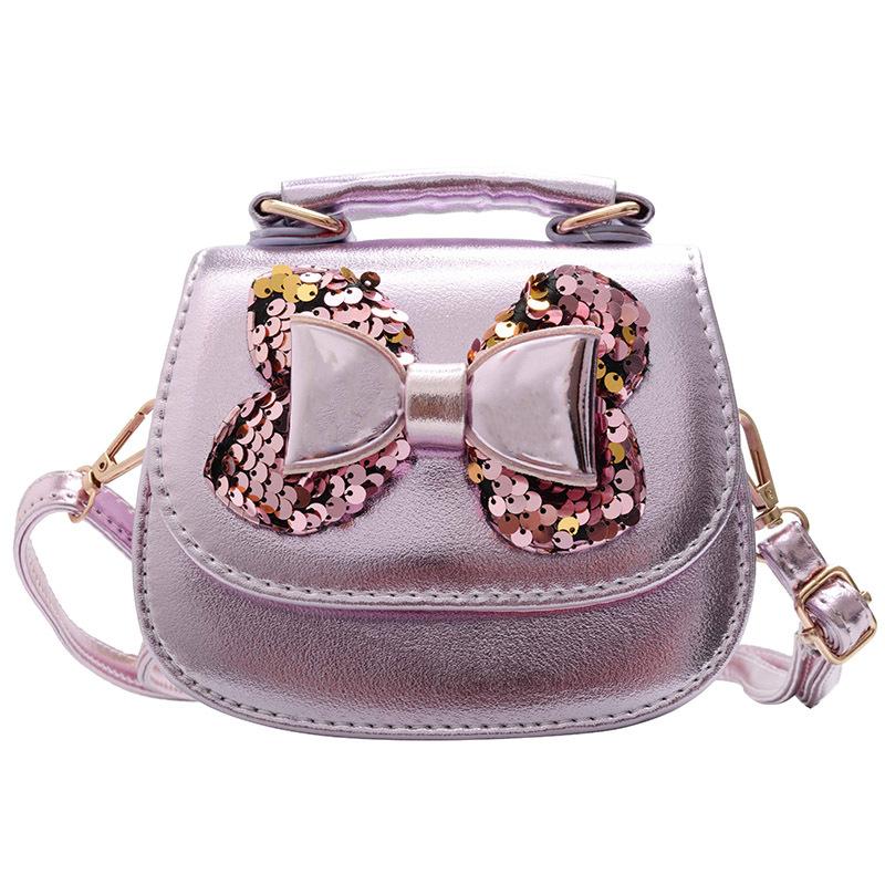 PU Trẻ Em Đeo Vai Bé Mẫu Giáo Túi Thời Trang Cho Bé Đeo Túi Nơ Cho Bé Túi Xách Cho Bé Gái Ví Đựng Tiền Xu