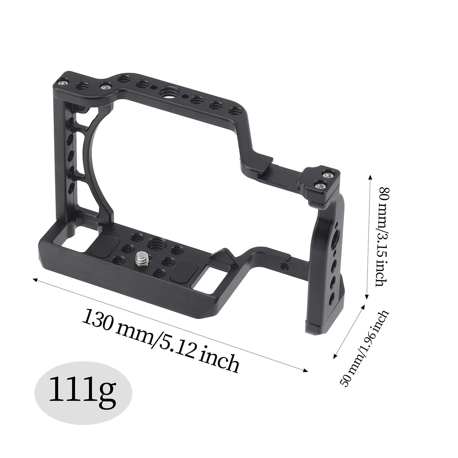 Camera Cage Frame Case Protector Housing for A6500 A6400 A6300 Accessories