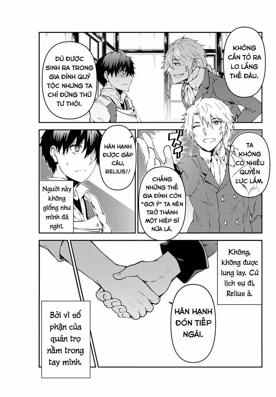 từ chức nghiệp yếu nhất trở thành "thợ rèn" mạnh nhất chapter 4 5