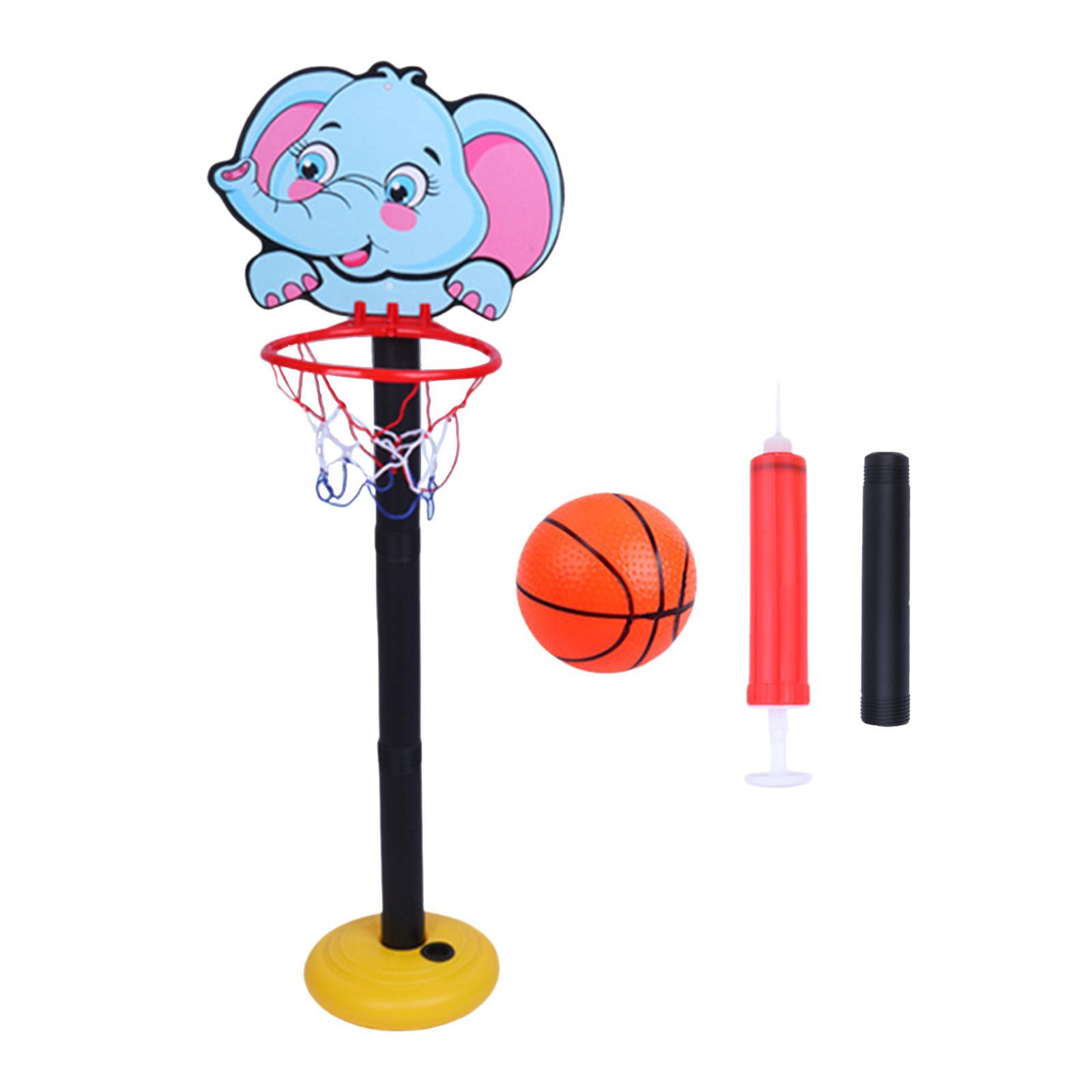 Portable Basketball Hoop Toys Outside Toys Adjustable Basketball Hoop Stand for Bedroom Garden