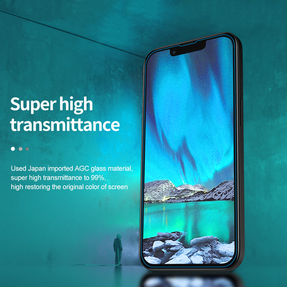 Kính Cường Lực Chính Hãng Nillkin AMAZING H+ Pro Dành Cho iPhone 13 , 13 Pro , 13 Pro Max Cao Cấp Chống Vỡ Màn Hình - Hàng Chính Hãng