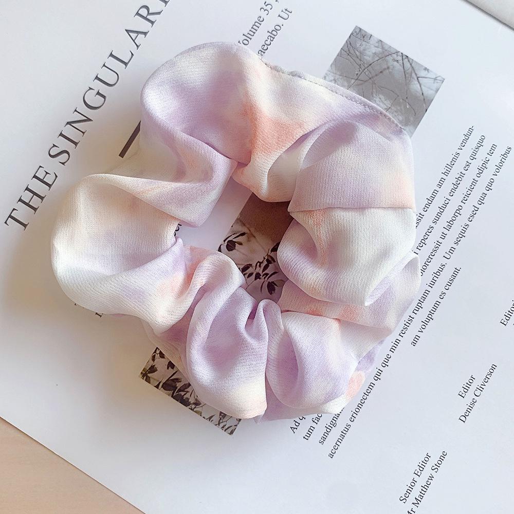 Scrunchies buộc tóc tông màu Gradient ngọt ngào, nữ tính thanh lịch PK733
