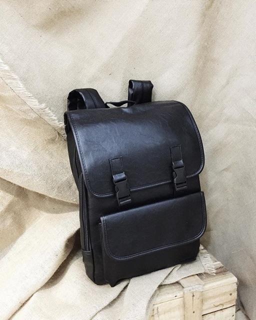 Balo da nam nữ - Leather Backpack