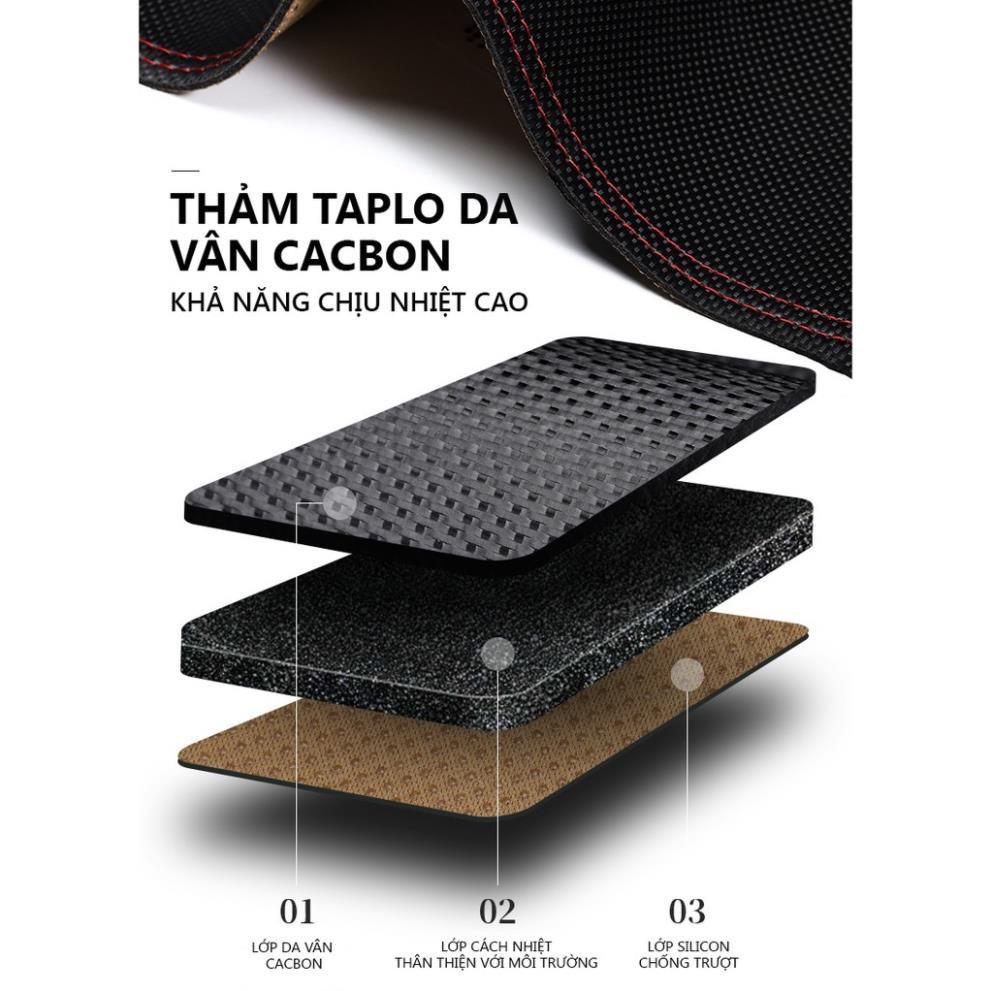 Thảm taplo xe VINFAT FADIL ĐỜI 2019 - 2022 Cao cấp, chống nóng, chống trơn trượt