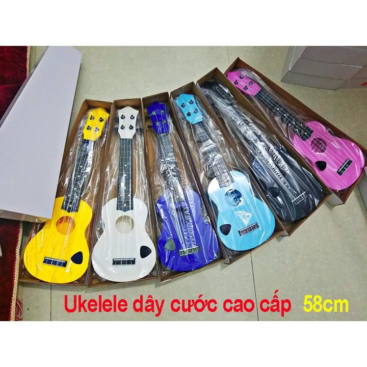 ĐÀN UKELELE GHITA MINI 58CM DÂY CƯỚC CAO CẤP MS9339