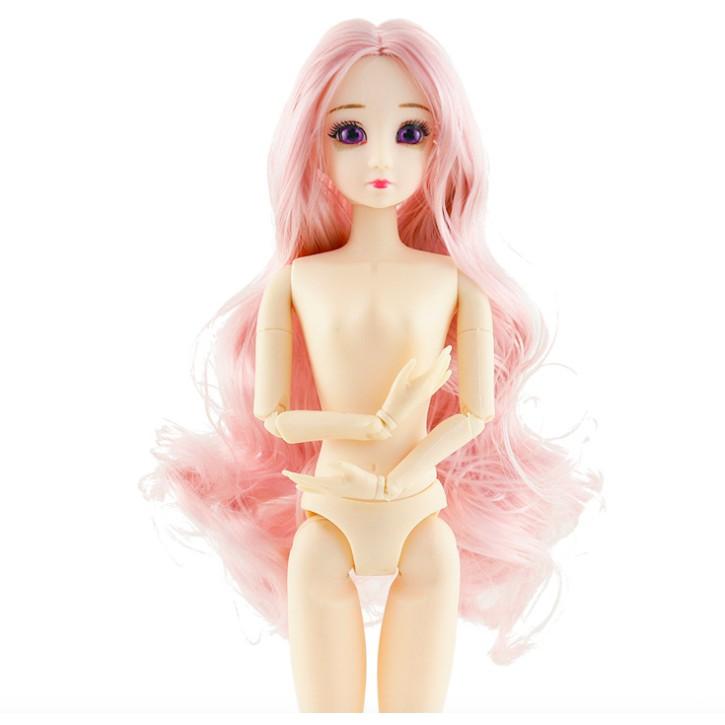 Búp Bê Loli Cao 30cm 20 khớp có mắt gắn Búp bê Barbie