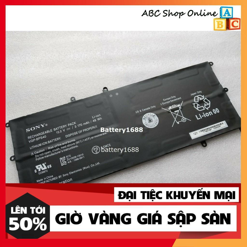 Pin Dùng Cho Sony BPS40, SVF14N, Sony Vaio Flip SVF 15A, SVF15N, SVF15N1, VGP-BPS40, SV14N13CXB
