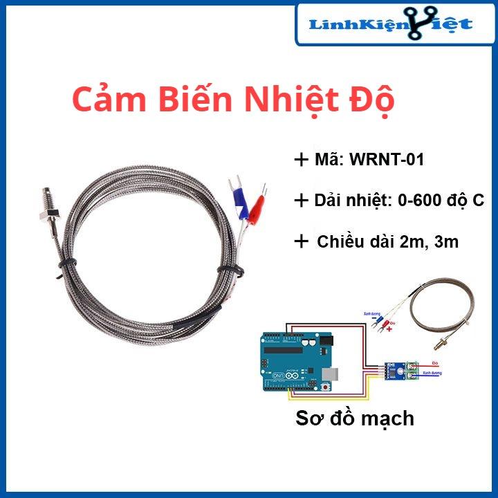 Cảm biến nhiệt độ WRNT-01 chiều dài 2m/3m