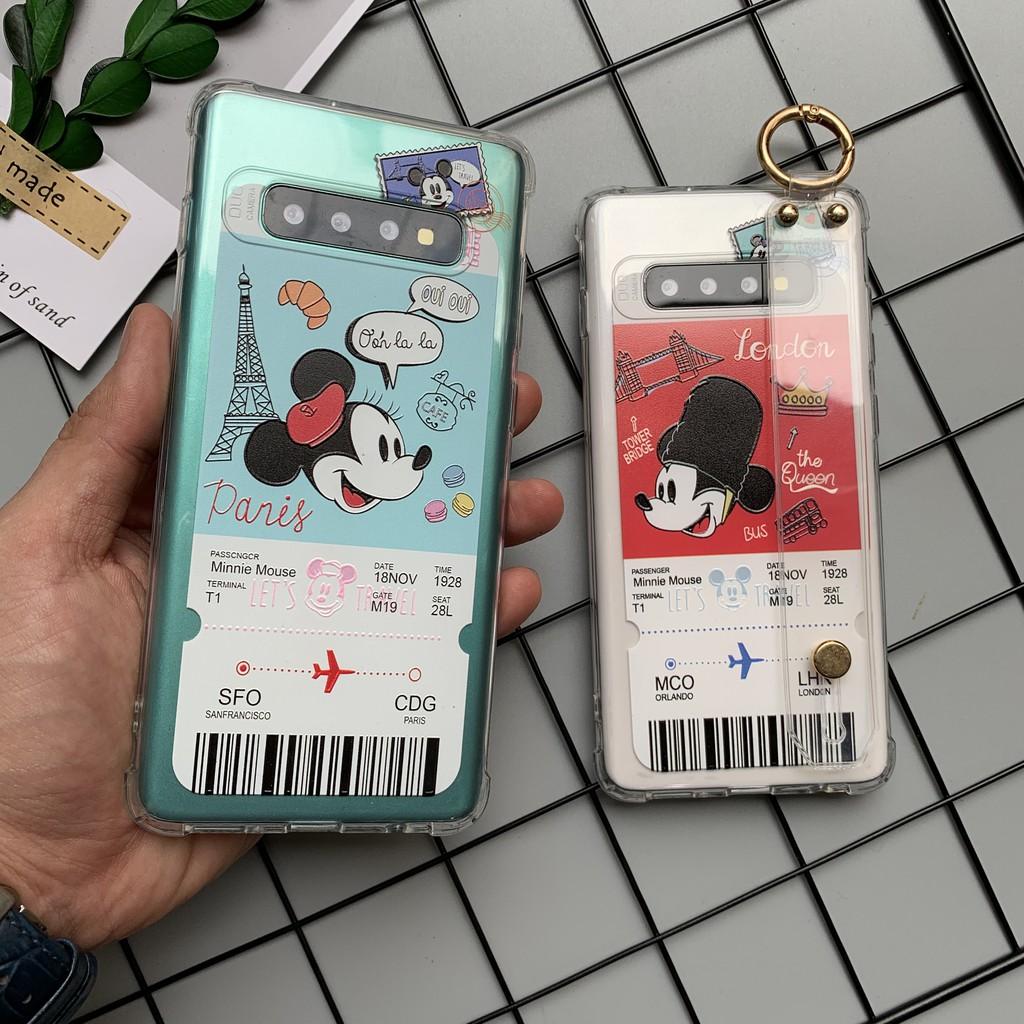 Ốp Lưng Mickey trong cho Samsung Galaxy S10 Plus / S10 / Note 9 / Note 8 / S9 Plus / S8 Plus