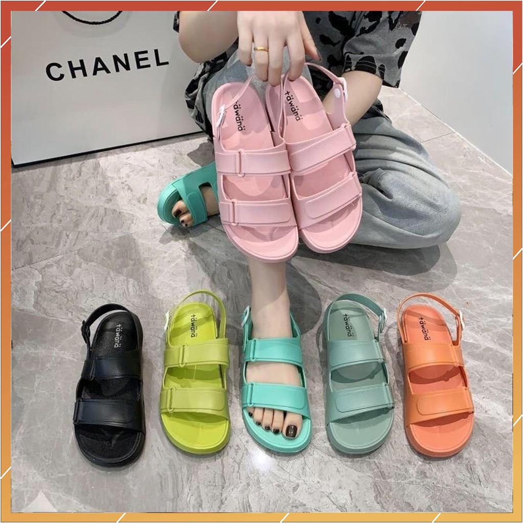 SANDAL NHỰA DẺO NHIỀU MÀU