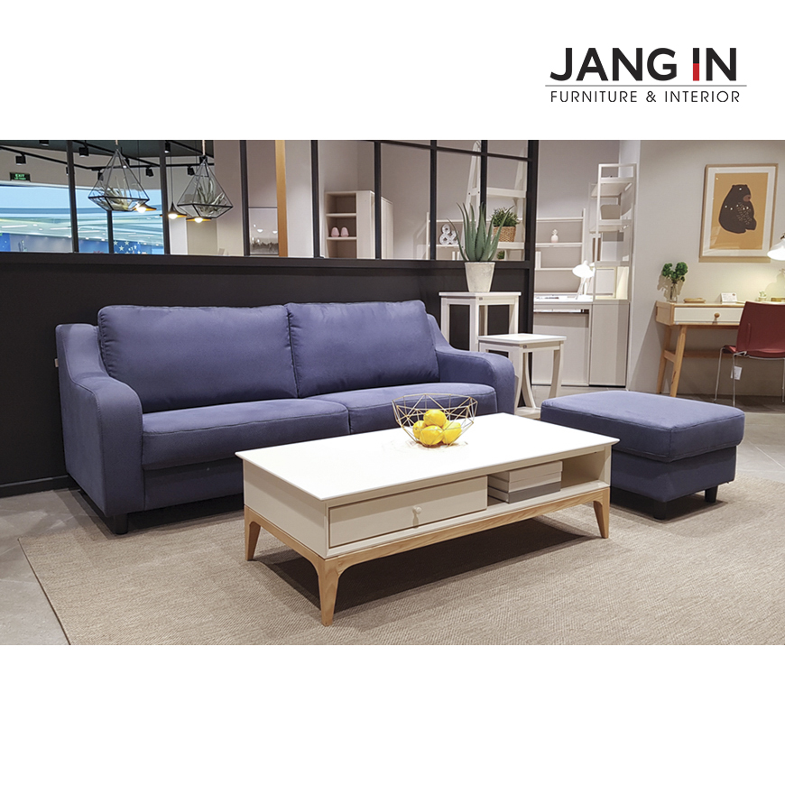 Ghế Sofa Ocean Dark Blue 3 Chỗ Jang In 1701200001-02